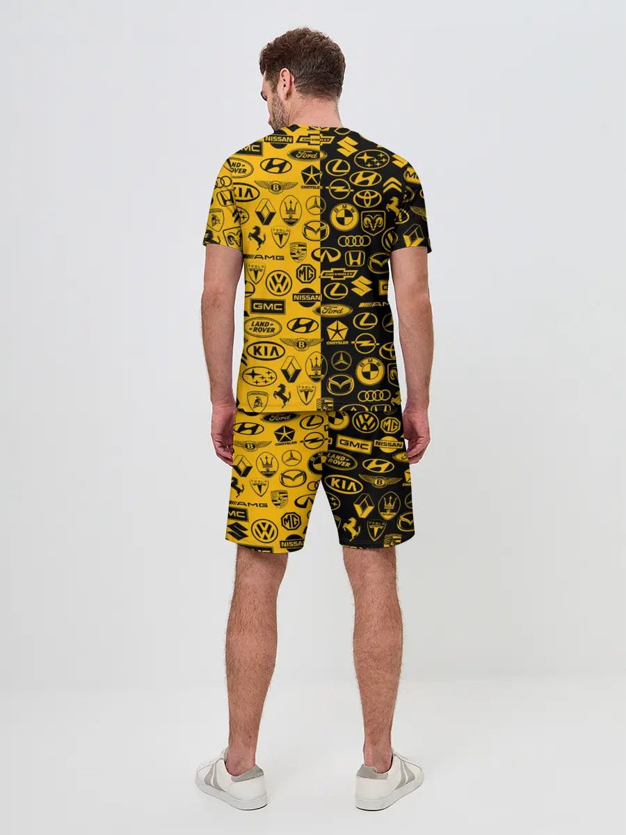 Мужской костюм с шортами / ЛОГОТИПЫ АВТО