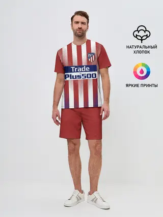 Мужской костюм с шортами / Форма Атлетико Мадрид