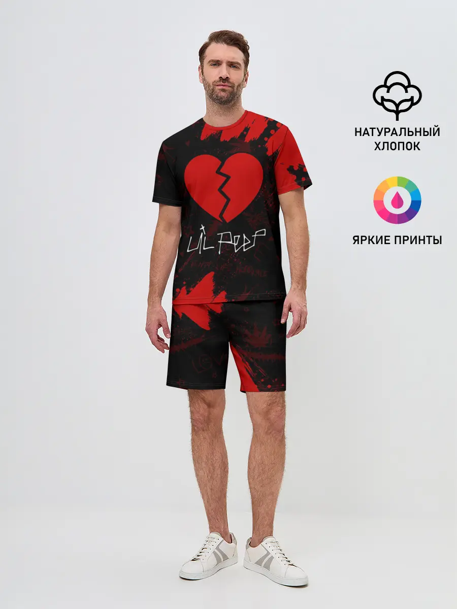 Мужской костюм с шортами / LIL PEEP / ЛИЛ ПИП