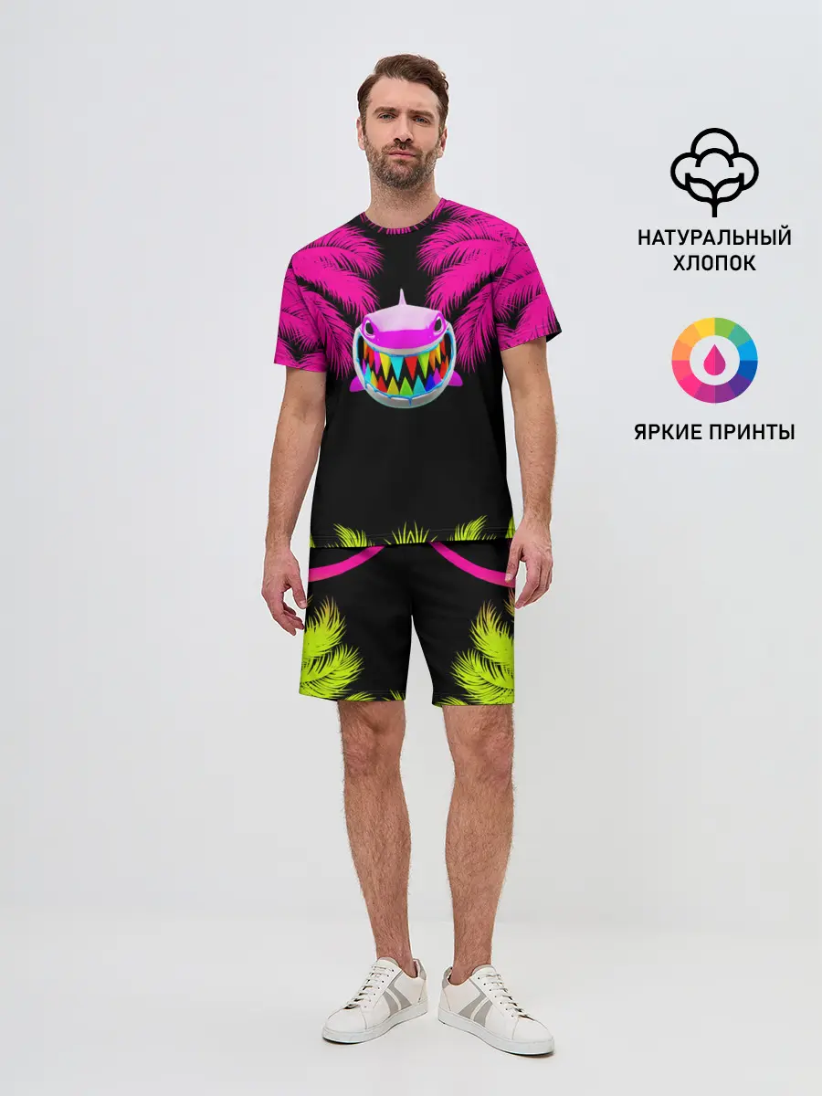 Мужской костюм с шортами / 6ix9ine