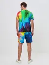 Мужской костюм с шортами / РАЗНОЦВЕТНЫЕ КРАСКИ