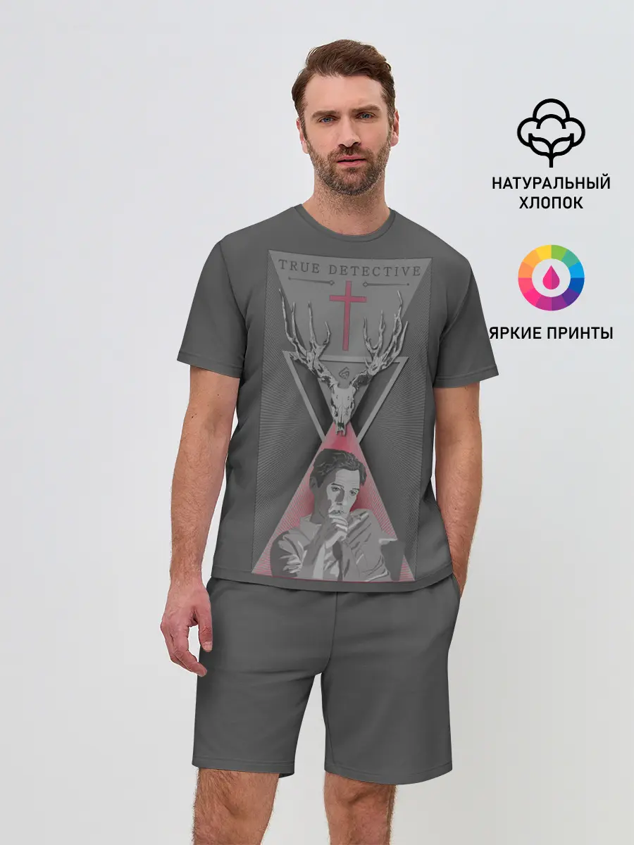 Мужской костюм с шортами / Настоящий детектив