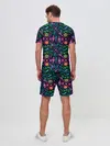 Мужской костюм с шортами / Орнамент Forest