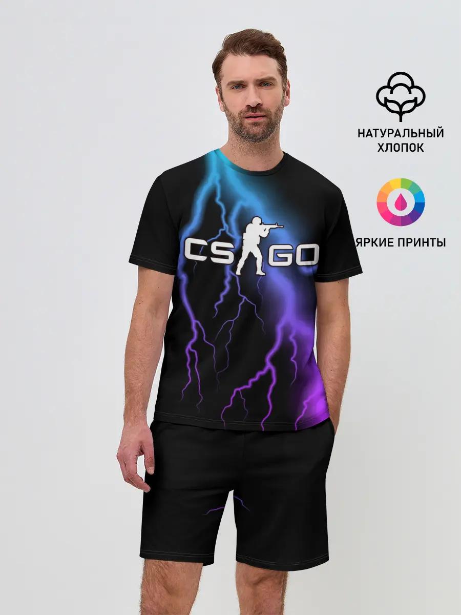 Мужской костюм с шортами / COUNTER STRIKE