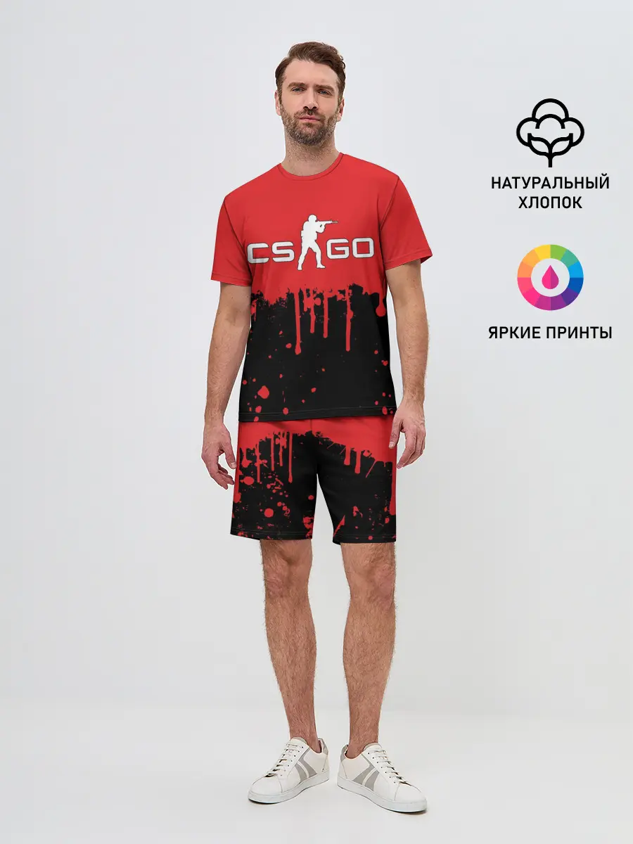 Мужской костюм с шортами / COUNTER STRIKE