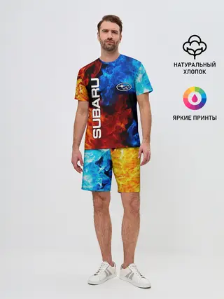 Мужской костюм с шортами / SUBARU
