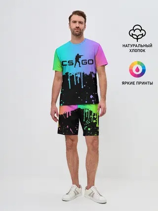 Мужской костюм с шортами / COUNTER STRIKE