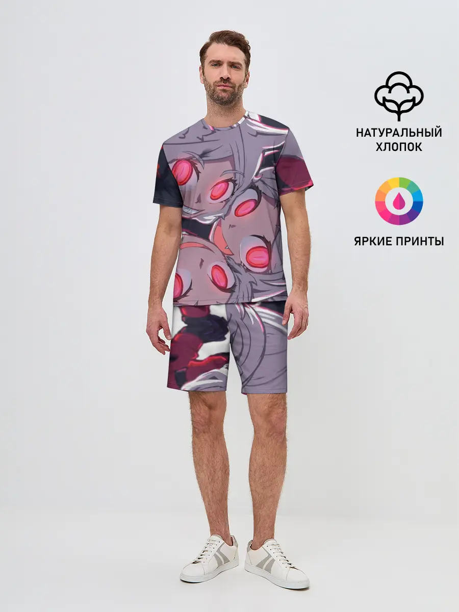 Мужской костюм с шортами / МИЛЫЕ КОШЕЧКИ