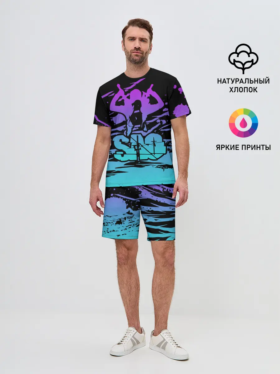 Мужской костюм с шортами / Sword Art Online