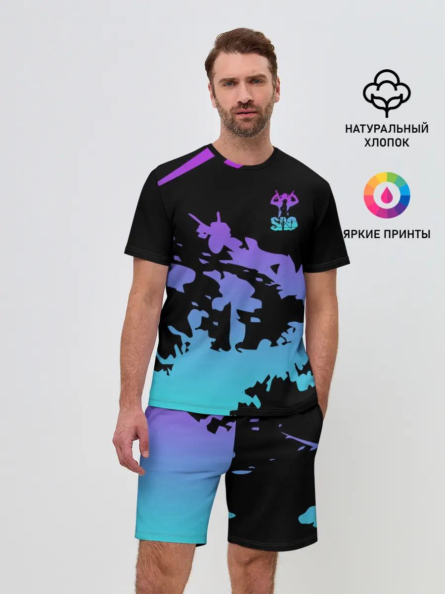 Мужской костюм с шортами / Sword Art Online