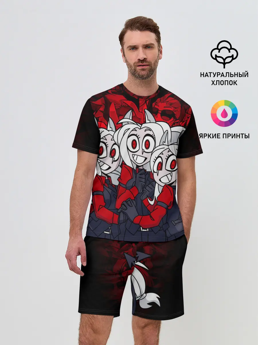 Мужской костюм с шортами / HELLTAKER CERBERUS