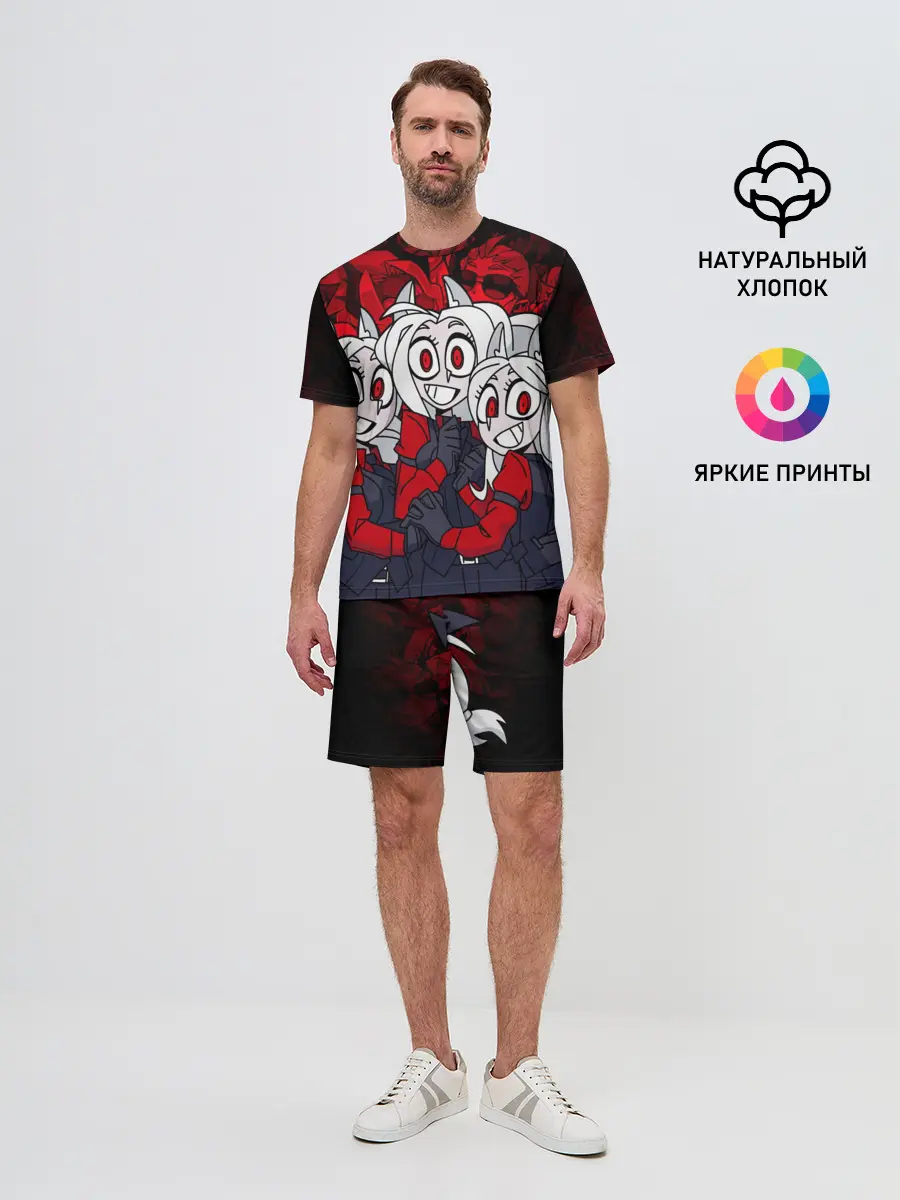 Мужской костюм с шортами / HELLTAKER CERBERUS