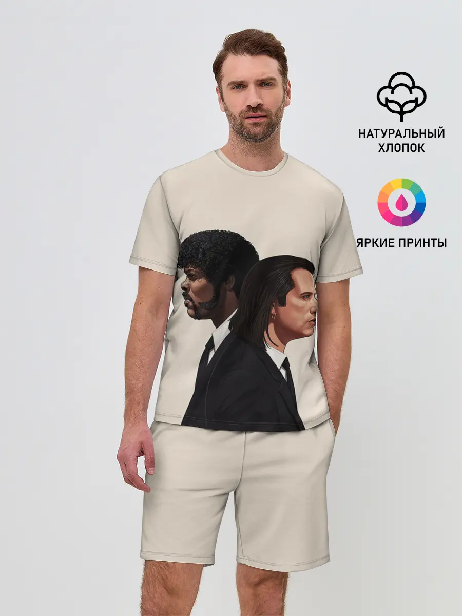 Мужской костюм с шортами / Криминальное чтиво