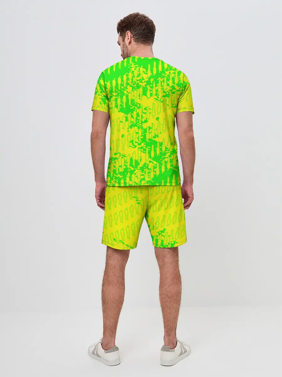 Мужской костюм с шортами / билли айлиш