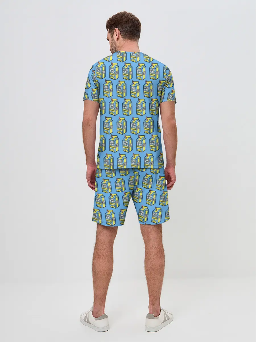 Мужской костюм с шортами / Lyrical Lemonade Pattern