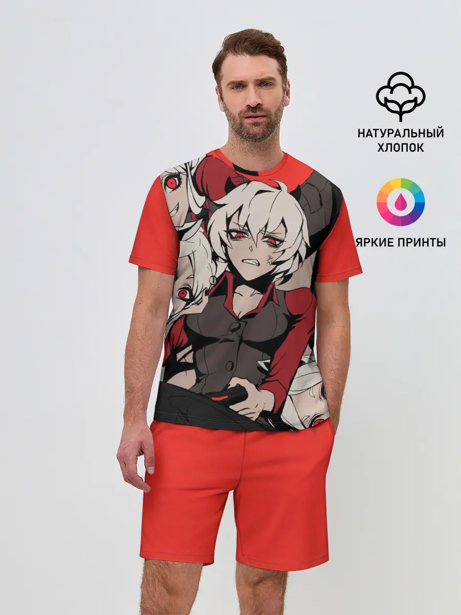 Мужской костюм с шортами / Хеллтейкер персонажи