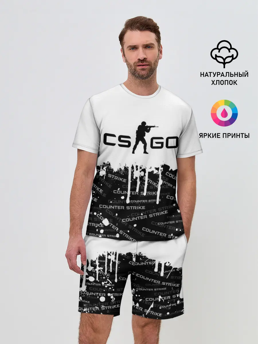 Мужской костюм с шортами / COUNTER STRIKE