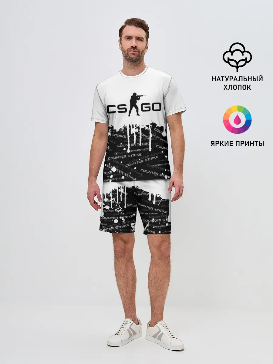 Мужской костюм с шортами / COUNTER STRIKE