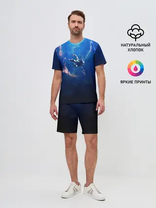 Мужской костюм с шортами / ПАДЕНИЕ В БЕЗДНУ