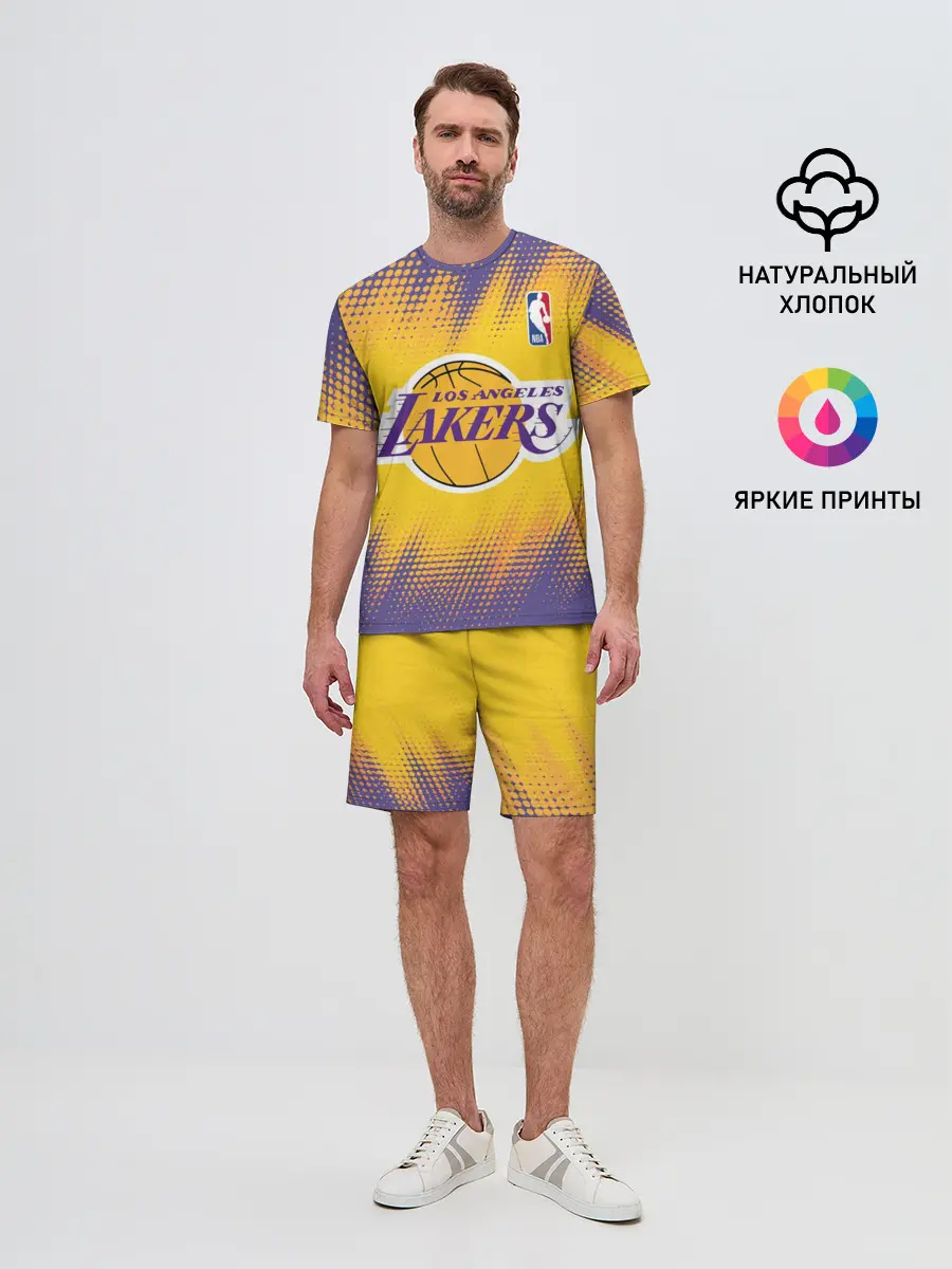 Мужской костюм с шортами / Los Angeles Lakers