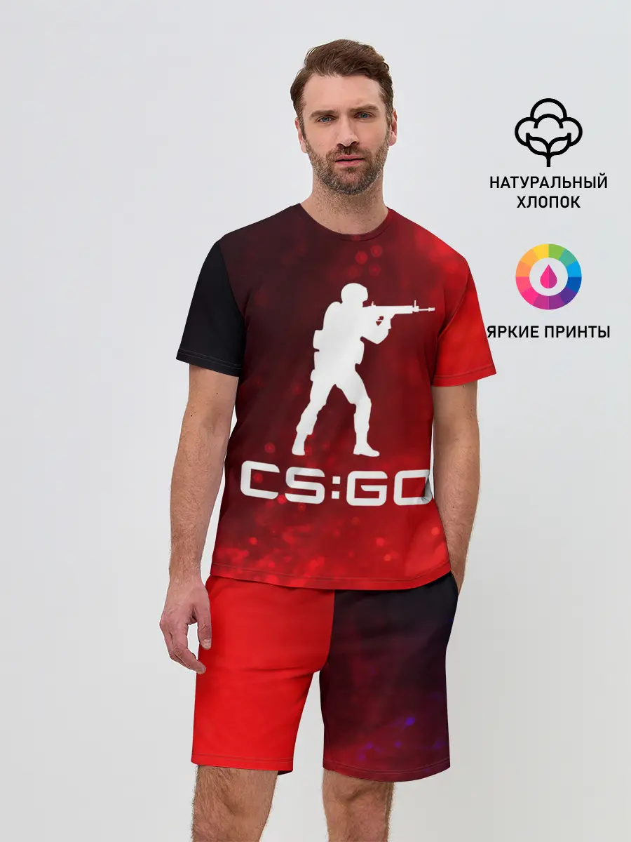 Мужской костюм с шортами / CS GO | КС ГО