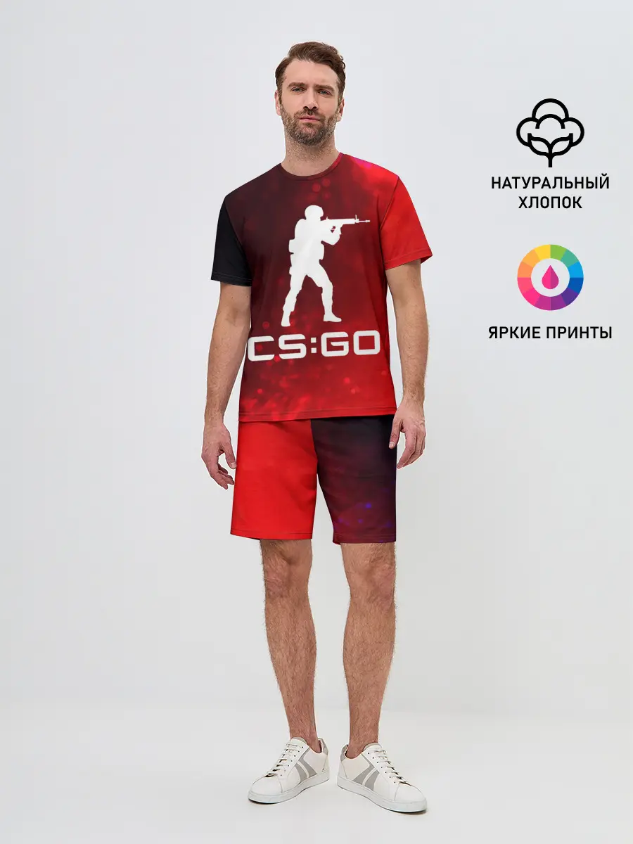 Мужской костюм с шортами / CS GO | КС ГО