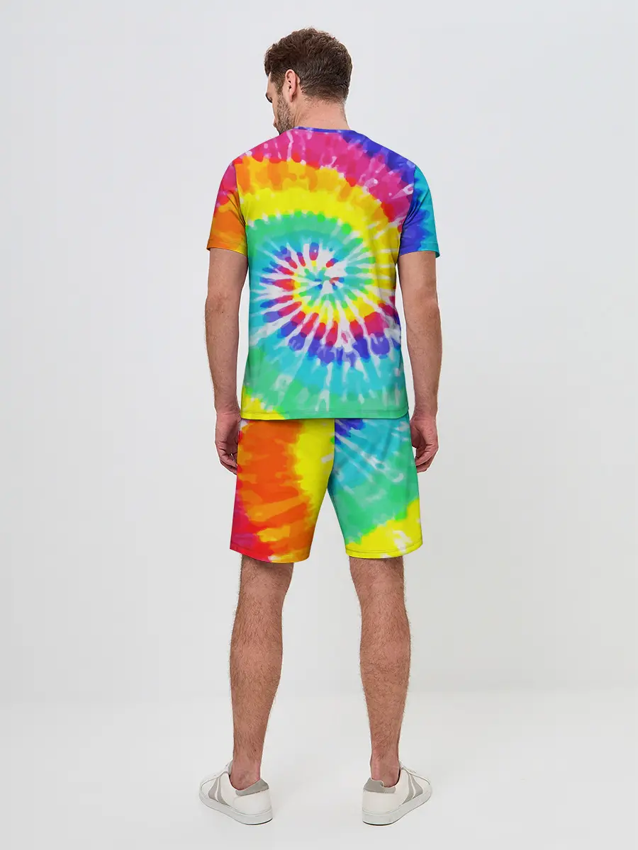 Мужской костюм с шортами / TIE-DYE СТЕНА