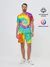 Мужской костюм с шортами / TIE-DYE СТЕНА