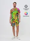 Мужской костюм с шортами / КИСЛОТА / КИСЛОТНЫЙ