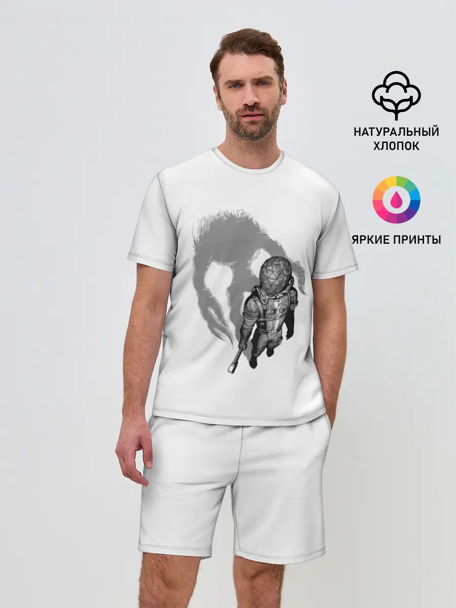 Мужской костюм с шортами / Prey