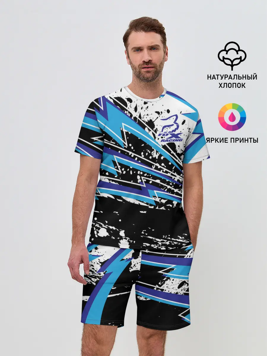 Мужской костюм с шортами / Форма для мотокросса FOX