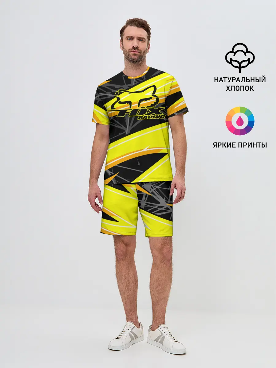 Мужской костюм с шортами / Форма для мотокросса FOX