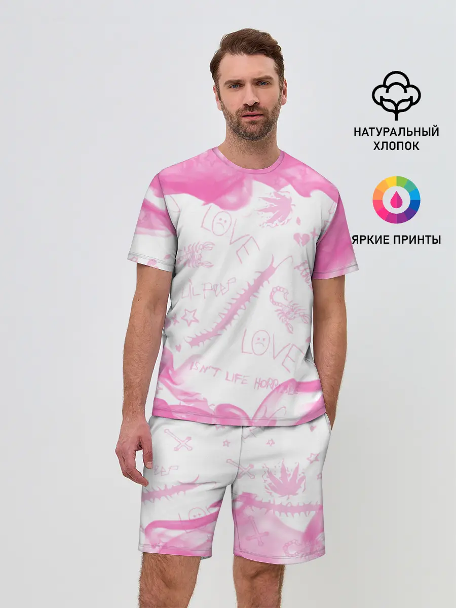 Мужской костюм с шортами / LIL PEEP / ЛИЛ ПИП