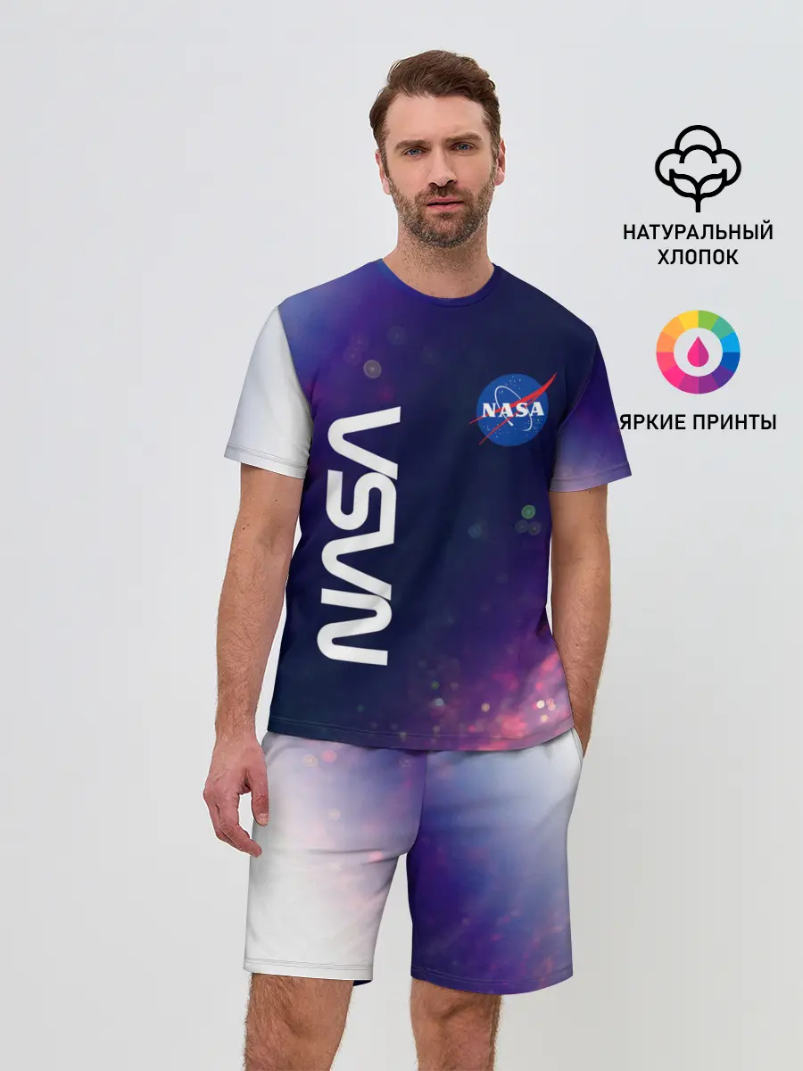 Мужской костюм с шортами / NASA / НАСА