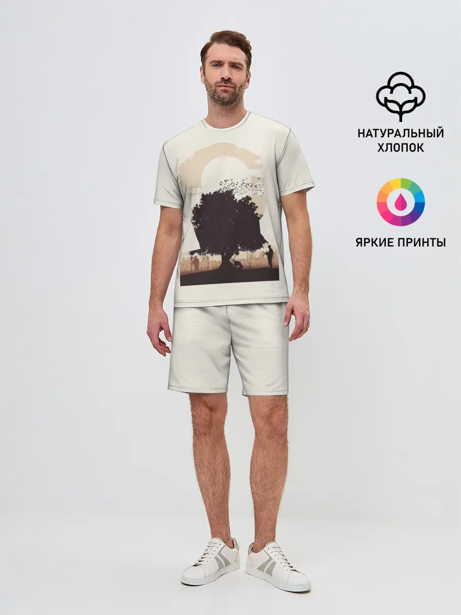 Мужской костюм с шортами / Настоящий детектив