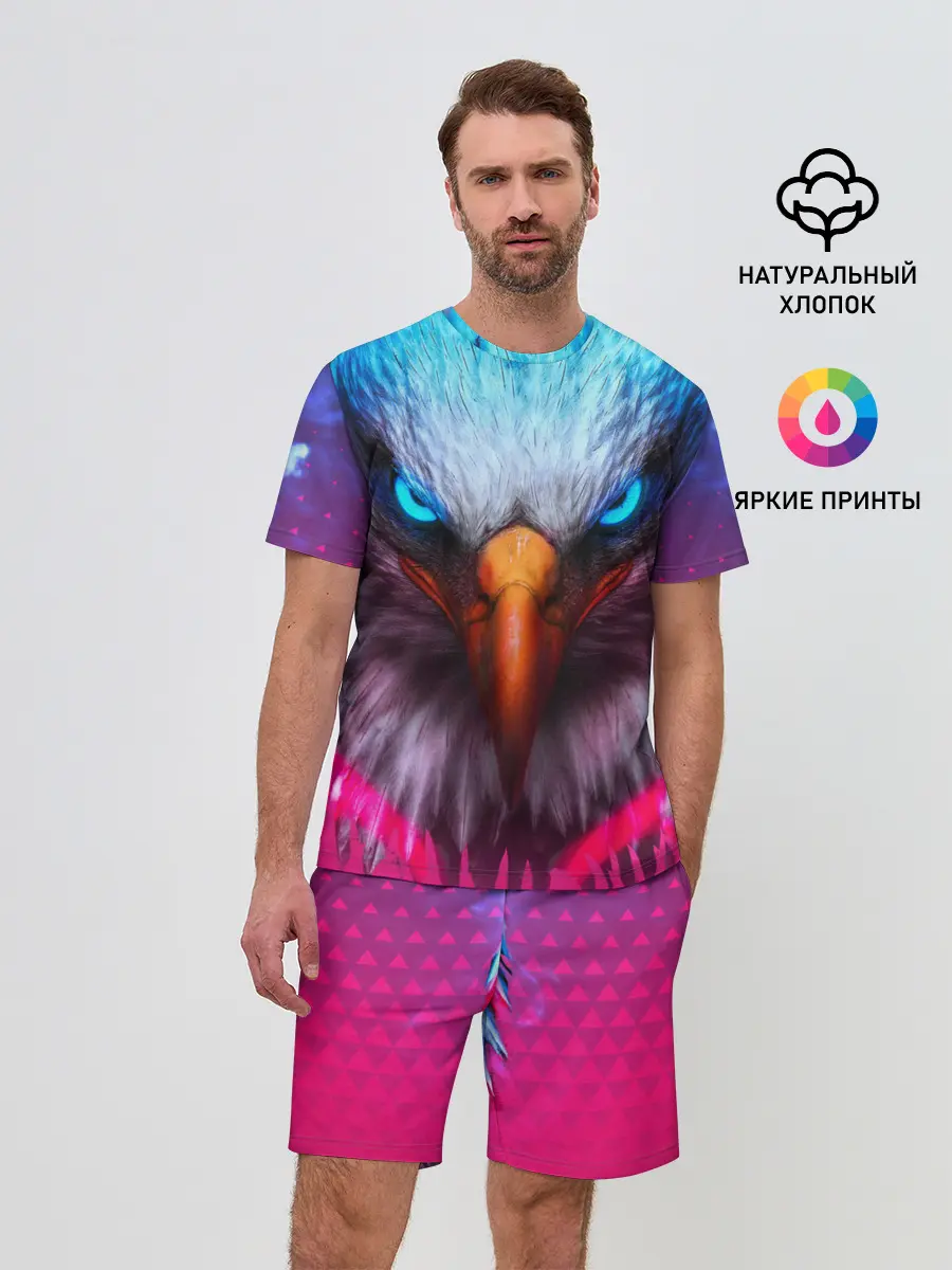 Мужской костюм с шортами / Взгляд орла