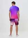 Мужской костюм с шортами / фиолетовый кристалл
