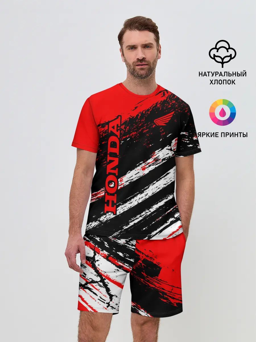 Мужской костюм с шортами / HONDA