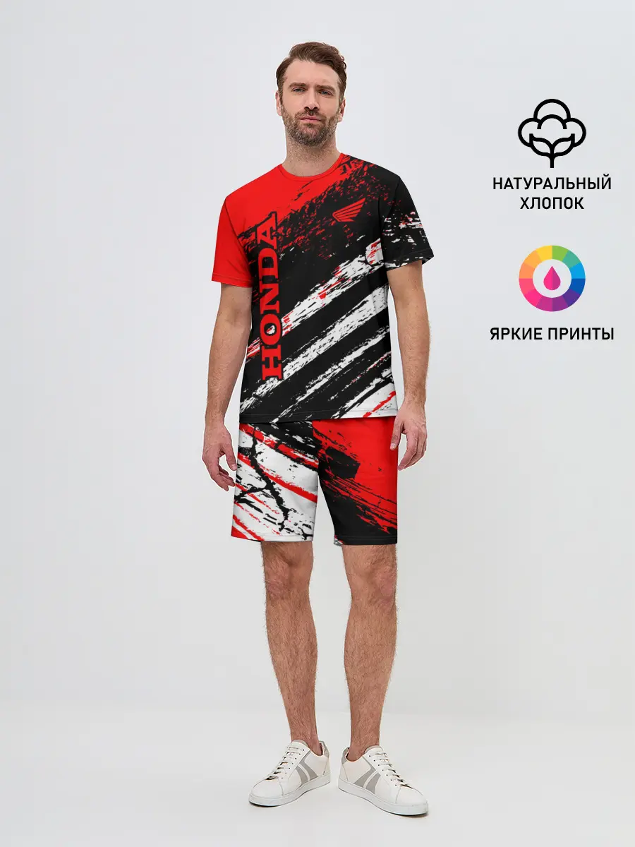 Мужской костюм с шортами / HONDA