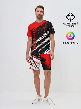 Мужской костюм с шортами / HONDA