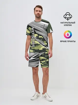 Мужской костюм с шортами / HONDA