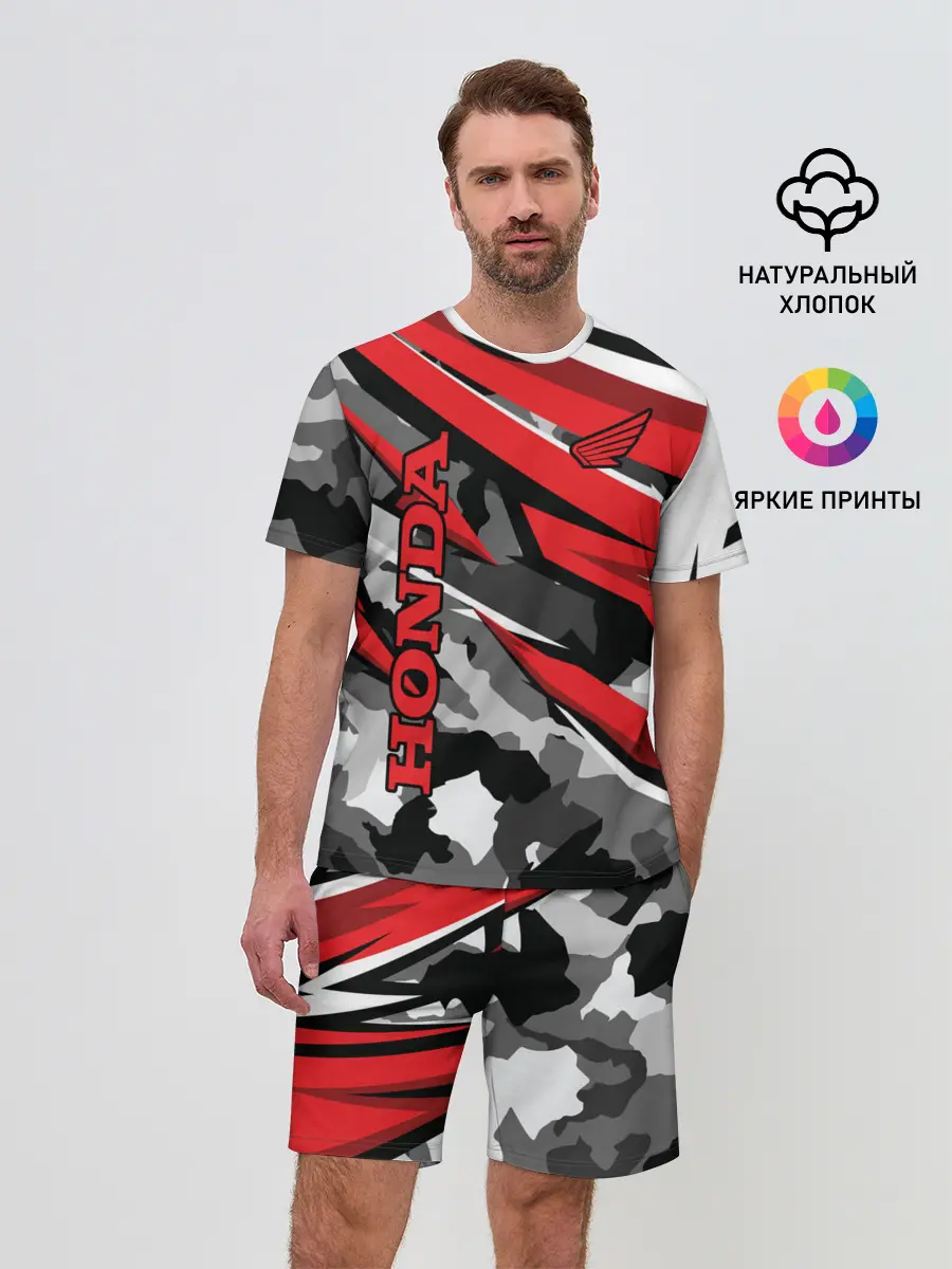 Мужской костюм с шортами / HONDA