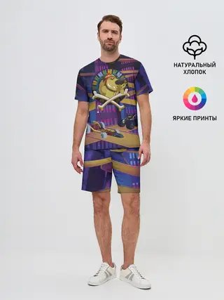 Мужской костюм с шортами / Muttley HE HE HE