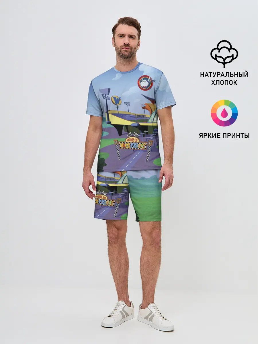 Мужской костюм с шортами / Bella Badge