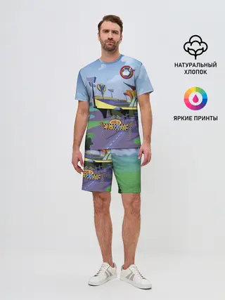 Мужской костюм с шортами / Bella Badge