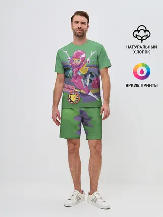 Мужской костюм с шортами / Penelope Pitstop