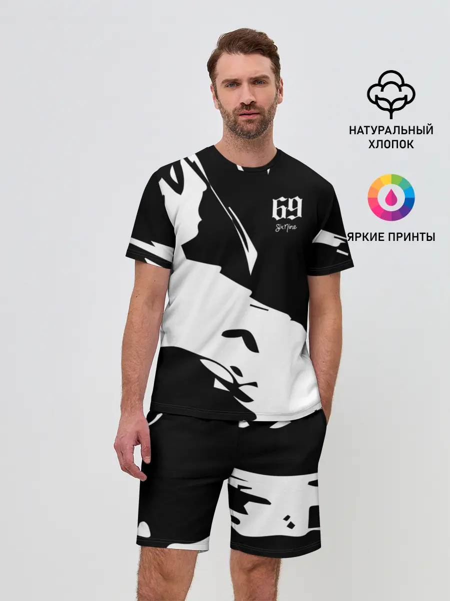 Мужской костюм с шортами / 6ix9ine Tekashi