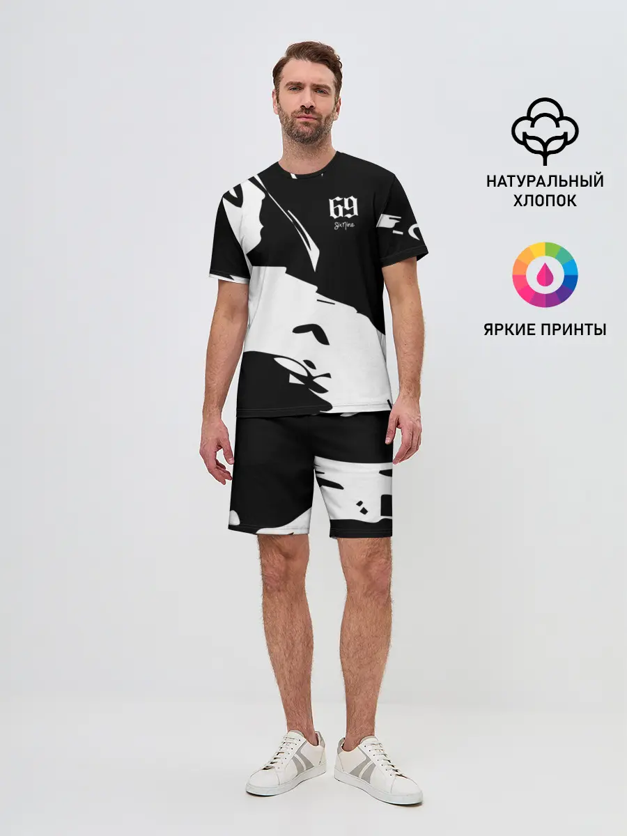 Мужской костюм с шортами / 6ix9ine Tekashi