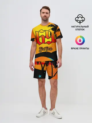 Мужской костюм с шортами / 6ix9ine Tekashi