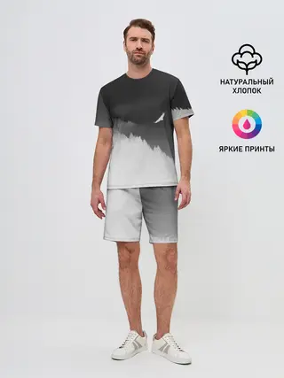 Мужской костюм с шортами / ОРЁЛ НАД ЛЕСОМ